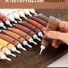 Набор для реставрации мебели карандаш замазка от царапин
