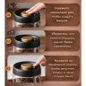 Банка стеклянная с вакуумной крышкой для кофе и чая 1200 мл